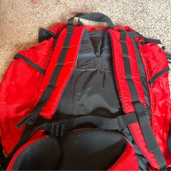 Vintage Marlboro Hiking‎ Backpack Bag +  Attachable Small Backpack - Picture 6 of 10